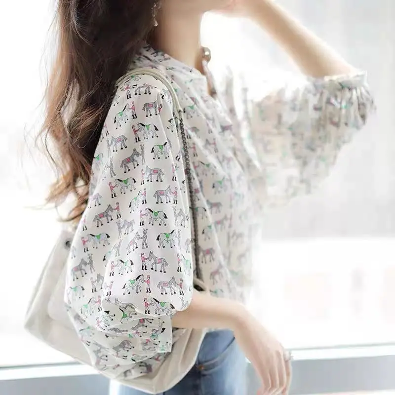 Women Formal Office Wear Tops - Formalna koszula damska i bluzka, wzór,