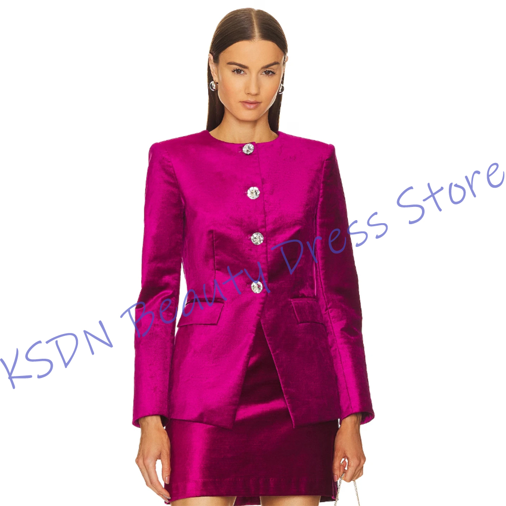 Women'S Formal Wear Pants Suit - Elegancki damski garnitur dwuczęściowy (marynarka +