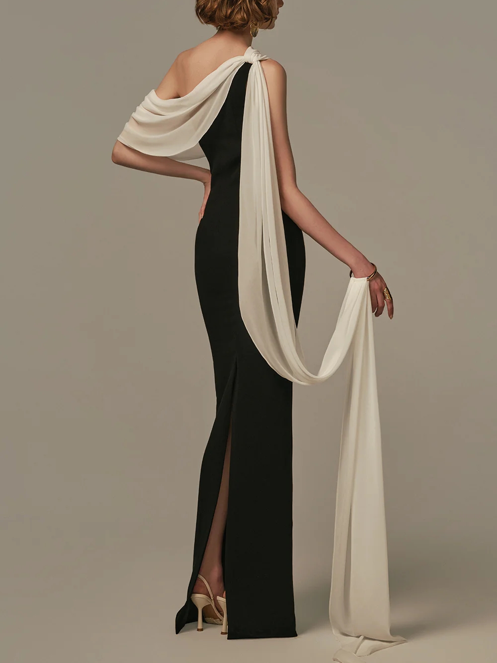 Elegancka dwukolorowa suknia w – Formal Gala Wear Women recenzja i cena