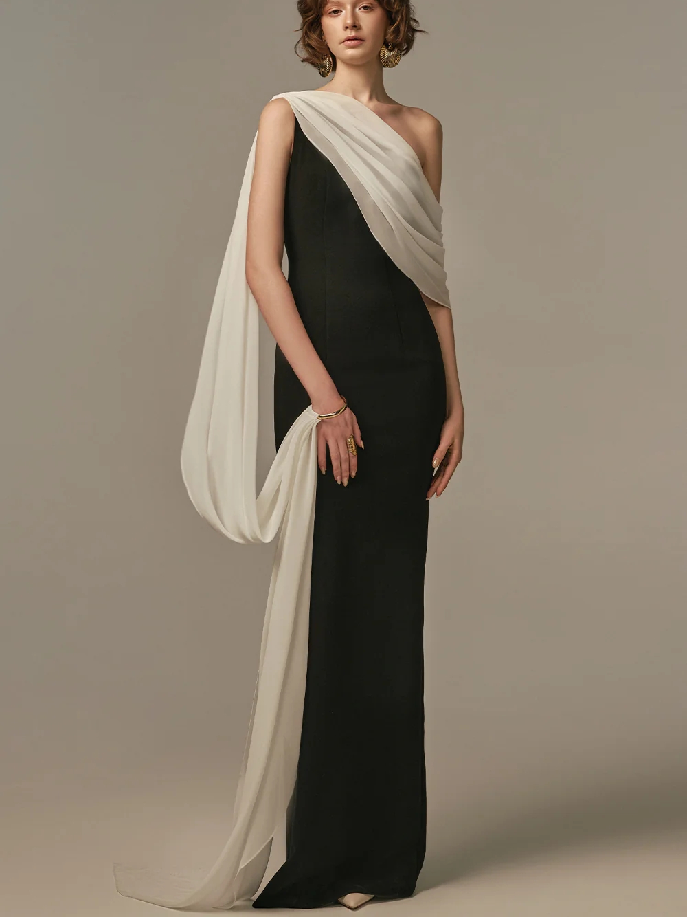 Elegancka dwukolorowa suknia w – Formal Gala Wear Women recenzja i cena