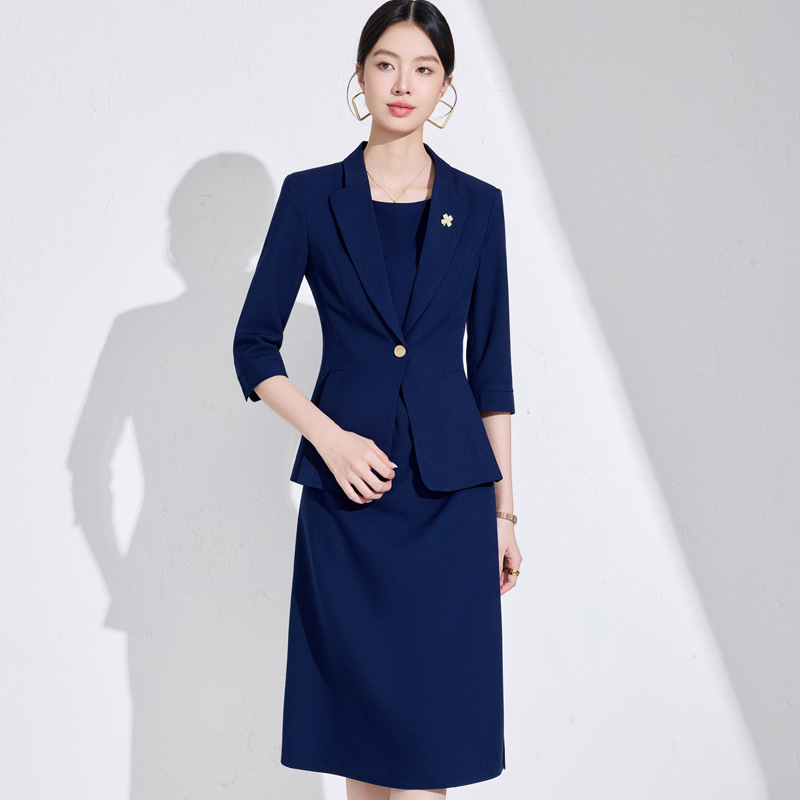 Damski komplet garniturowy 202 – Women'S Formal Wear Pants Suit recenzja i cena
