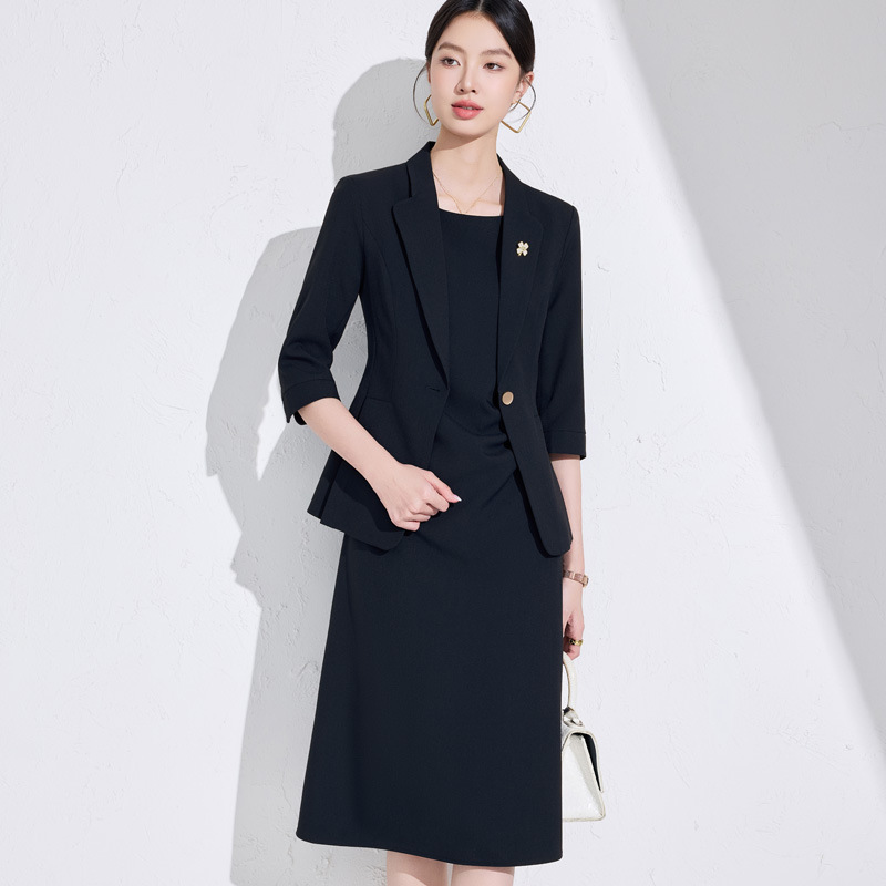 Damski komplet garniturowy 202 – Women'S Formal Wear Pants Suit recenzja i cena