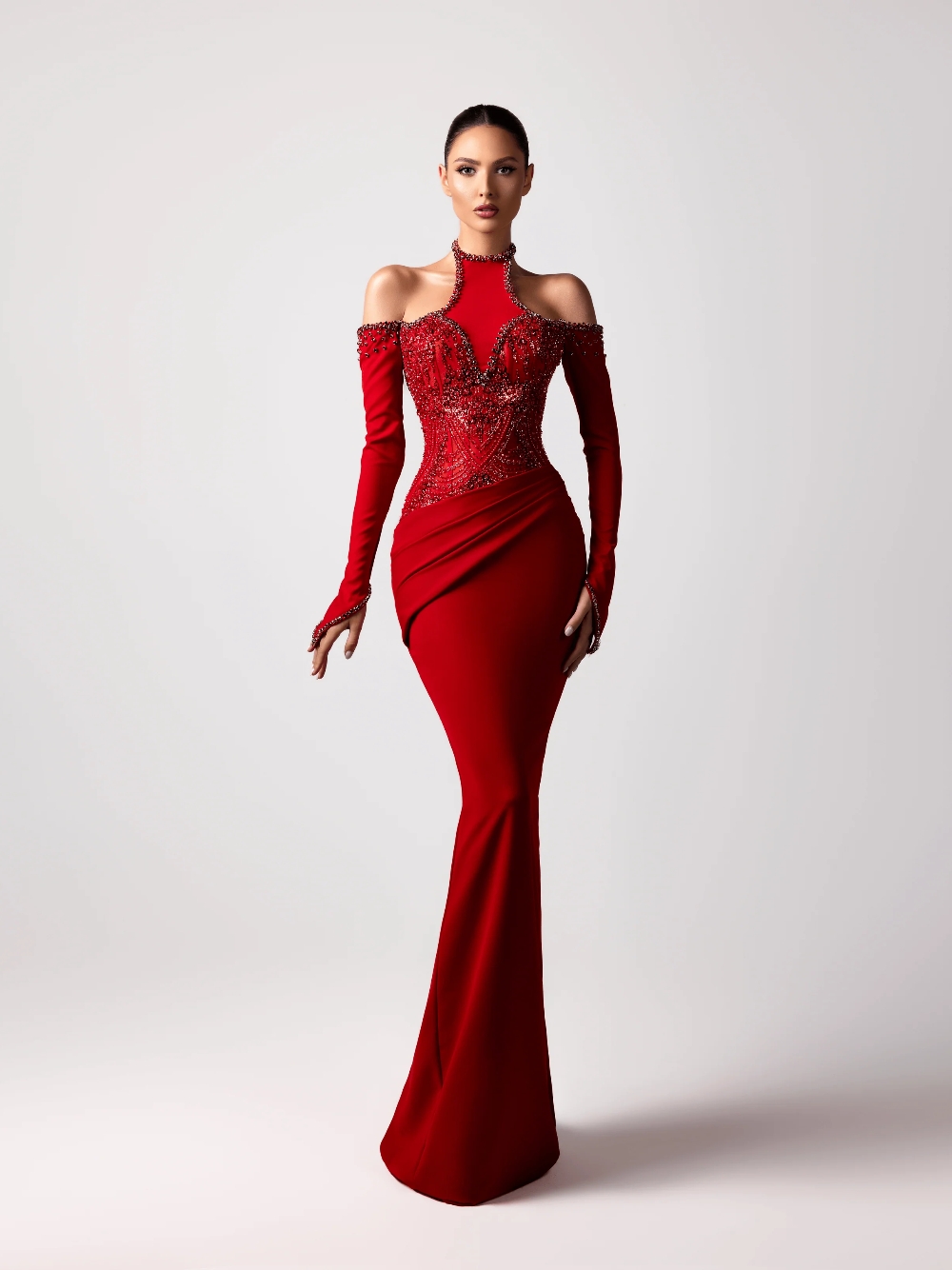 Czerwona, seksowna sukienka wi – Formal Gala Wear Women recenzja i cena