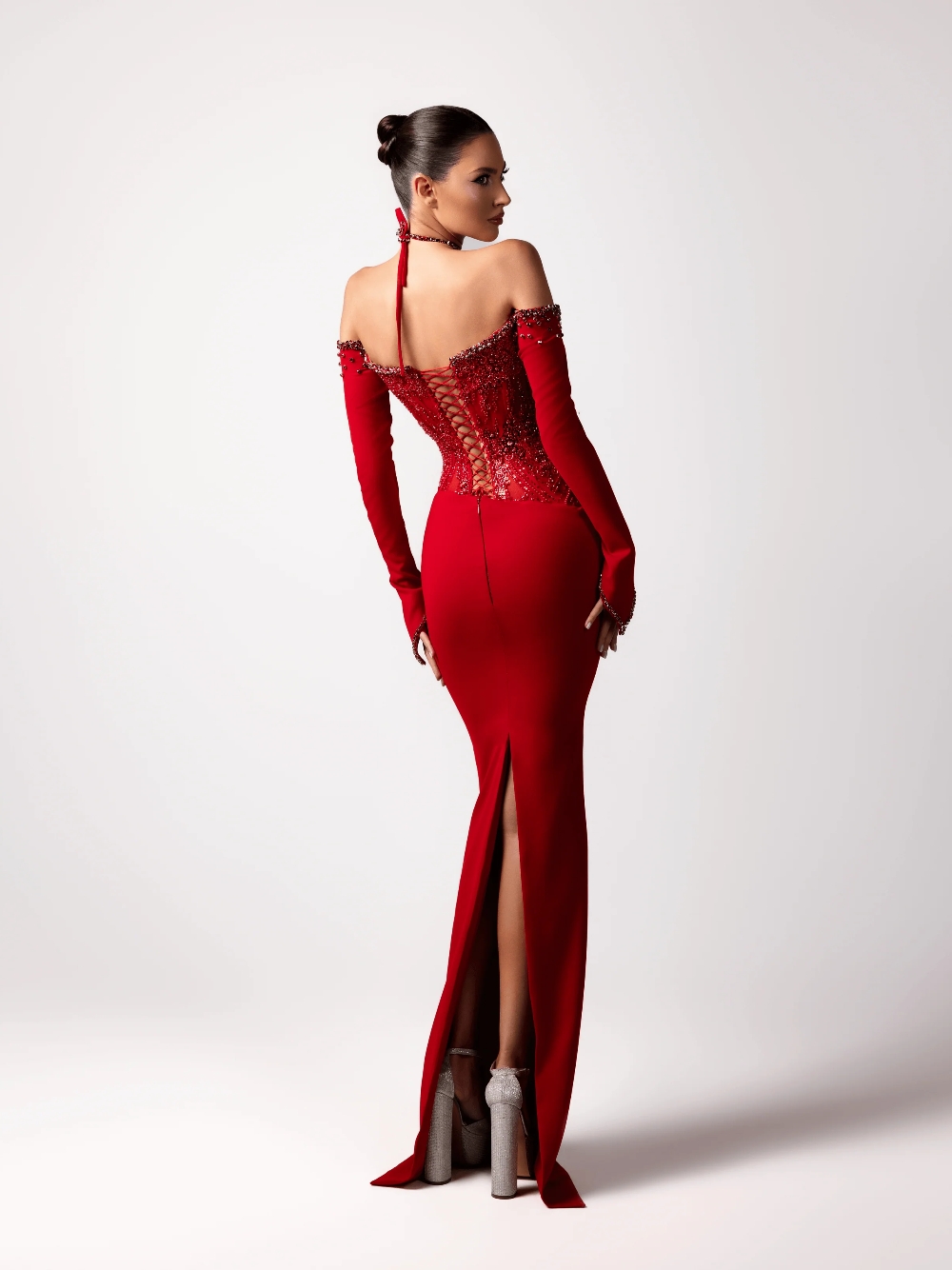 Czerwona, seksowna sukienka wi – Formal Gala Wear Women recenzja i cena