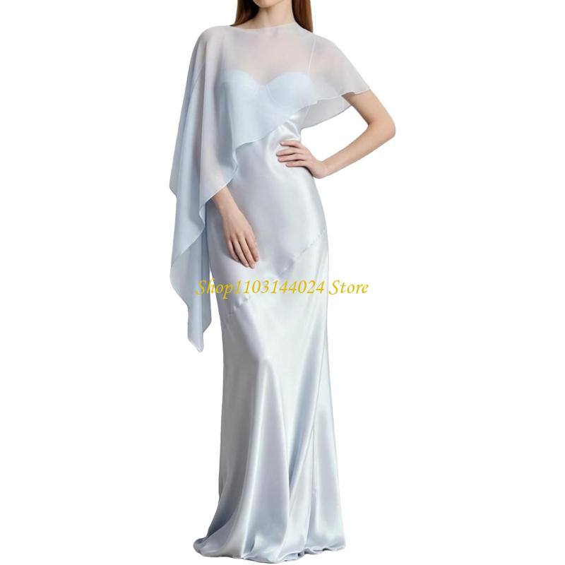 N5KE Zwiewny szyfonowy szal do – Women'S Formal Wear For Wedding Guest recenzja i cena
