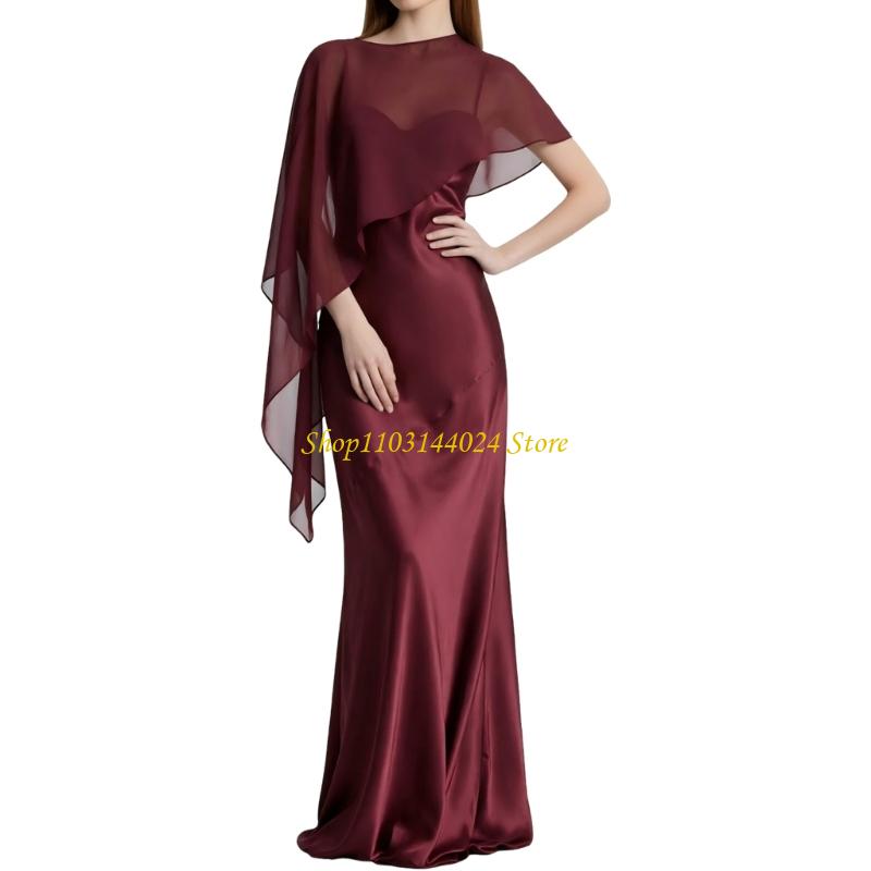 N5KE Zwiewny szyfonowy szal do – Women'S Formal Wear For Wedding Guest recenzja i cena