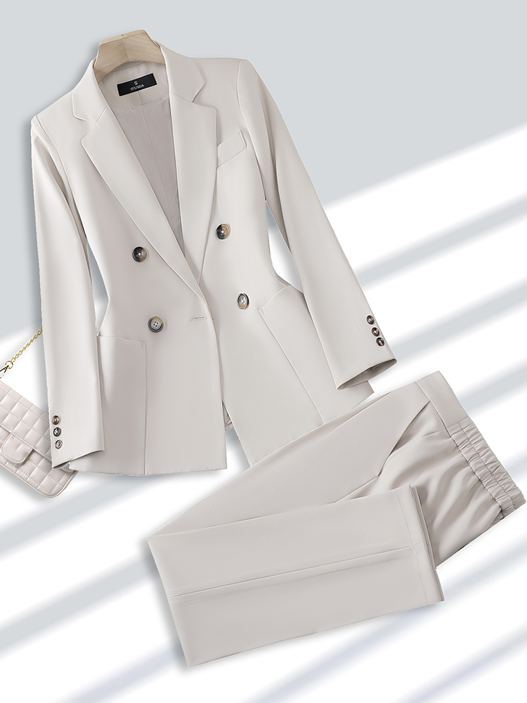 Modny damski garnitur ze spodn – Women'S Formal Wear Pants Suit recenzja i cena