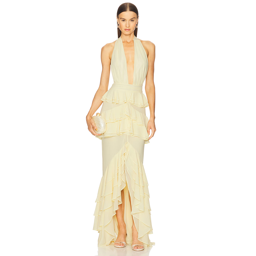 Sukienki wieczorowe z głębokim – Women'S Formal Wear For Wedding Guest recenzja i cena