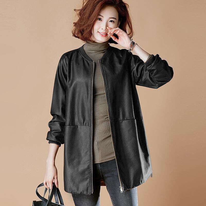 Moda Plus Size skórzana kurtka – Trench Coat Formal recenzja i cena