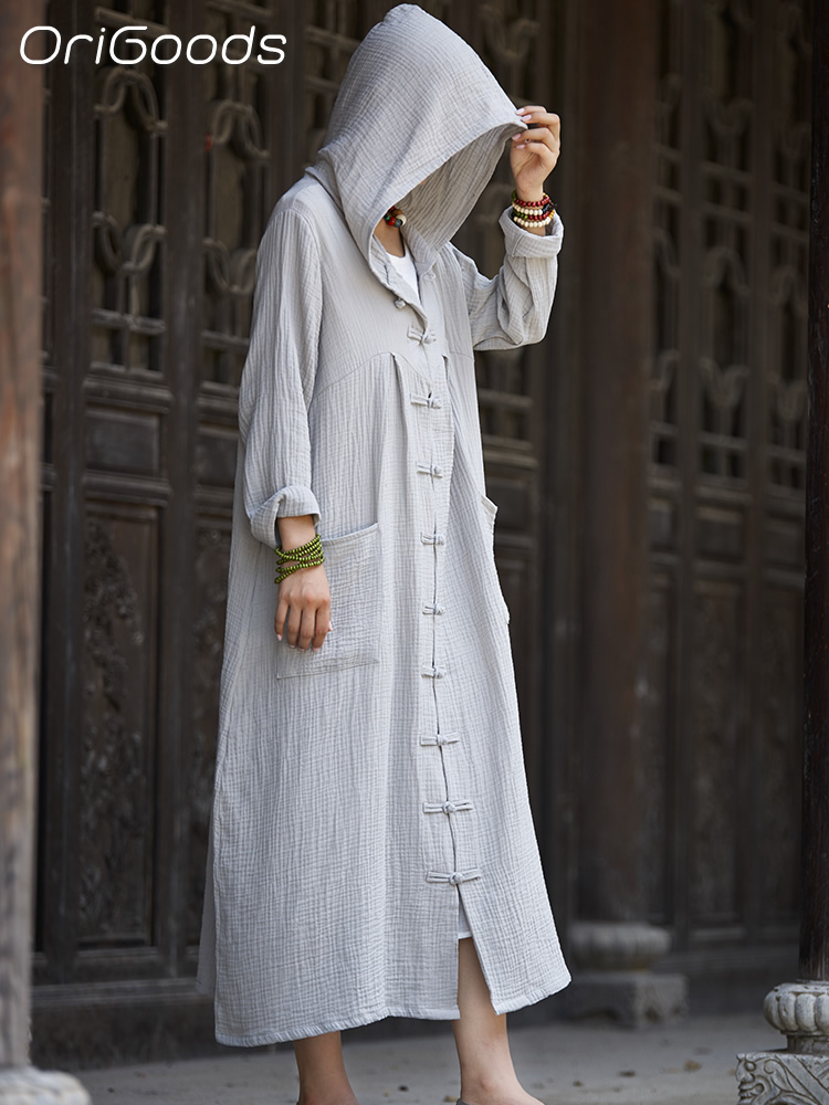 OriGoods Damski Długi Płaszcz  – Trench Coat Formal recenzja i cena