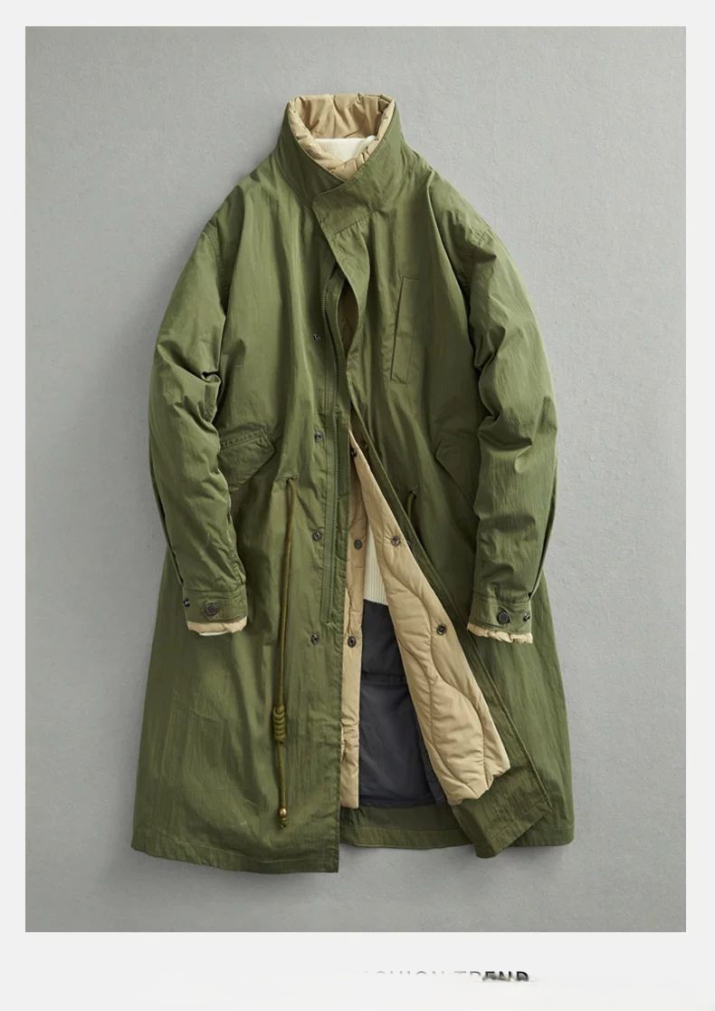 Płaszcz zimowy męski typu tren – Trench Coat Formal recenzja i cena