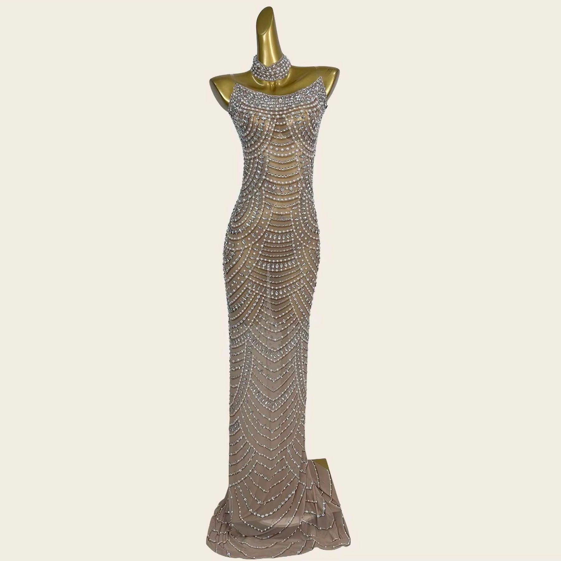 Błyszcząca suknia wieczorowa s – Formal Gala Wear Women recenzja i cena