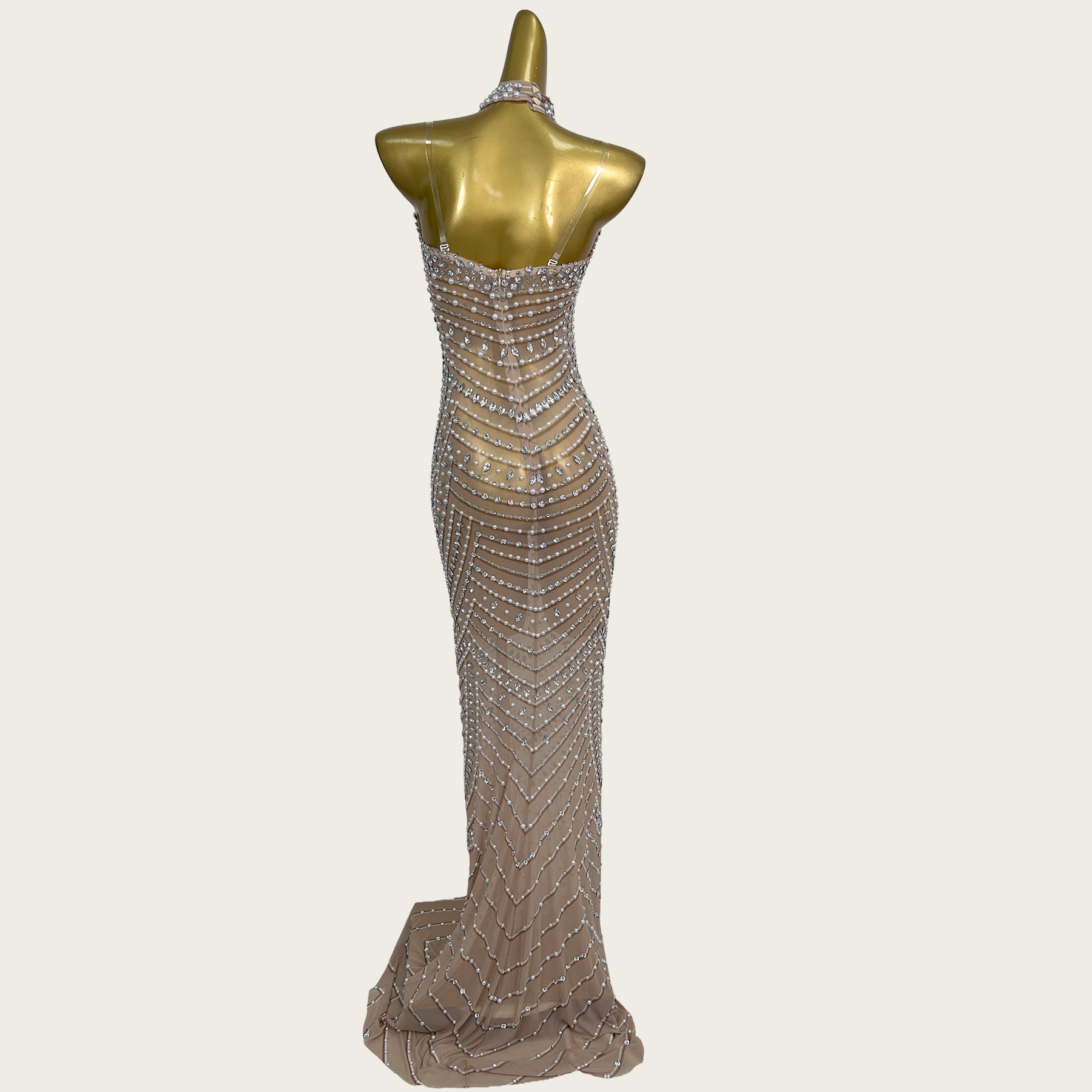 Błyszcząca suknia wieczorowa s – Formal Gala Wear Women recenzja i cena