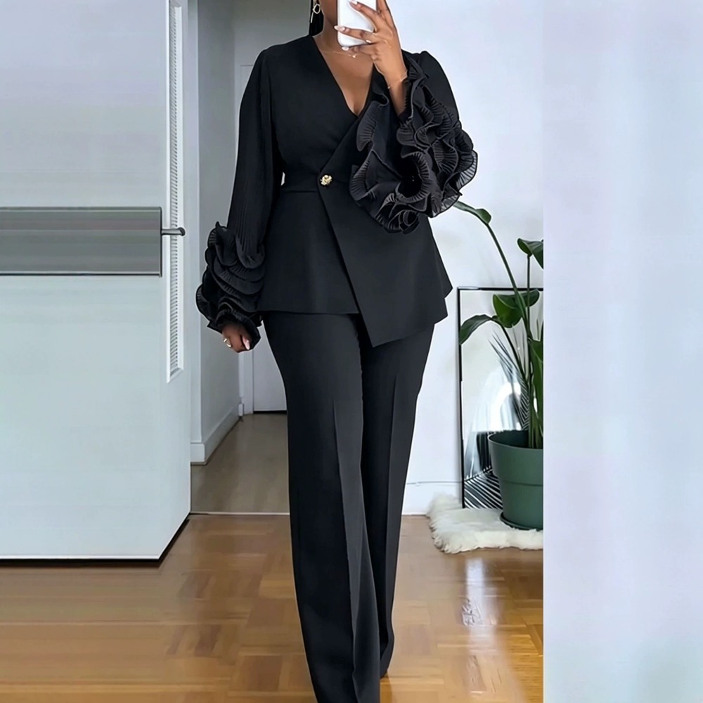 Damski dwuczęściowy garnitur z – Women'S Formal Wear Pants recenzja i cena