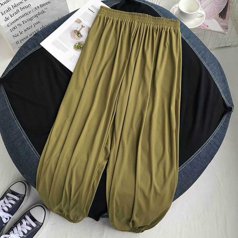 Plus rozmiar 6XL 150KG Letnie  – Women'S Formal Wear Pants recenzja i cena