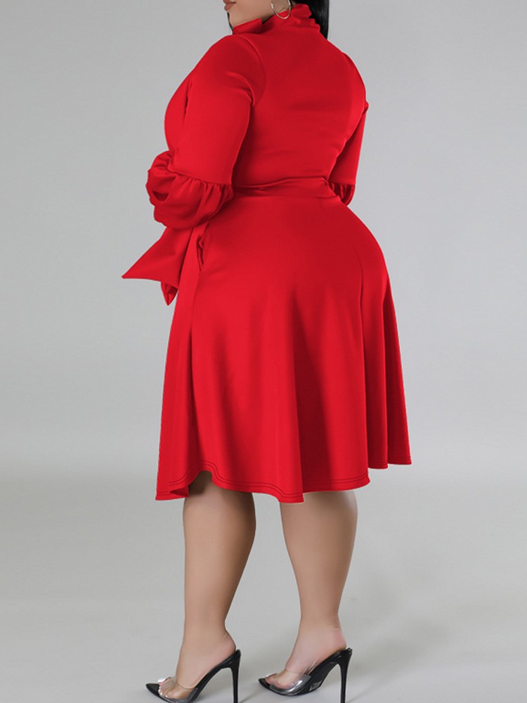 XL-5XL Plus Size Elegant Midi  – Women Formal Office Wear Tops recenzja i cena