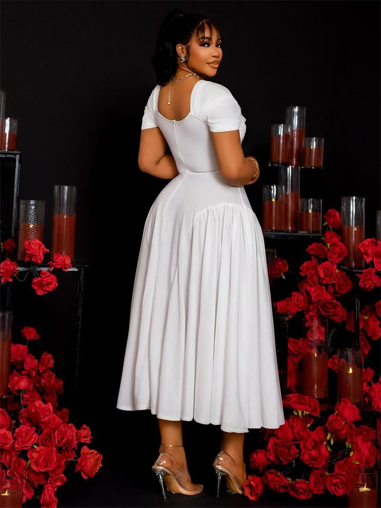 Wmstar Plus Size Sukienki Kobi – Women Formal Office Wear Tops recenzja i cena