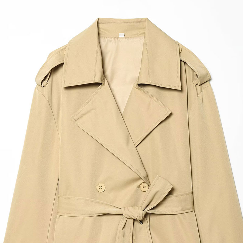 Nlzgmsj 2026 Wiosenny Francusk – Trench Coat Formal recenzja i cena