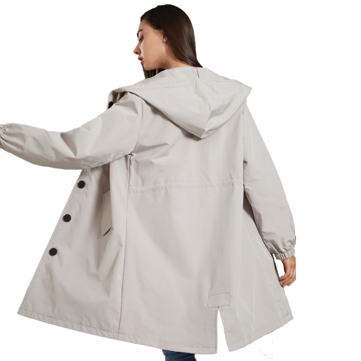 Damska kurtka wiatrówka z kapt – Trench Coat Formal recenzja i cena