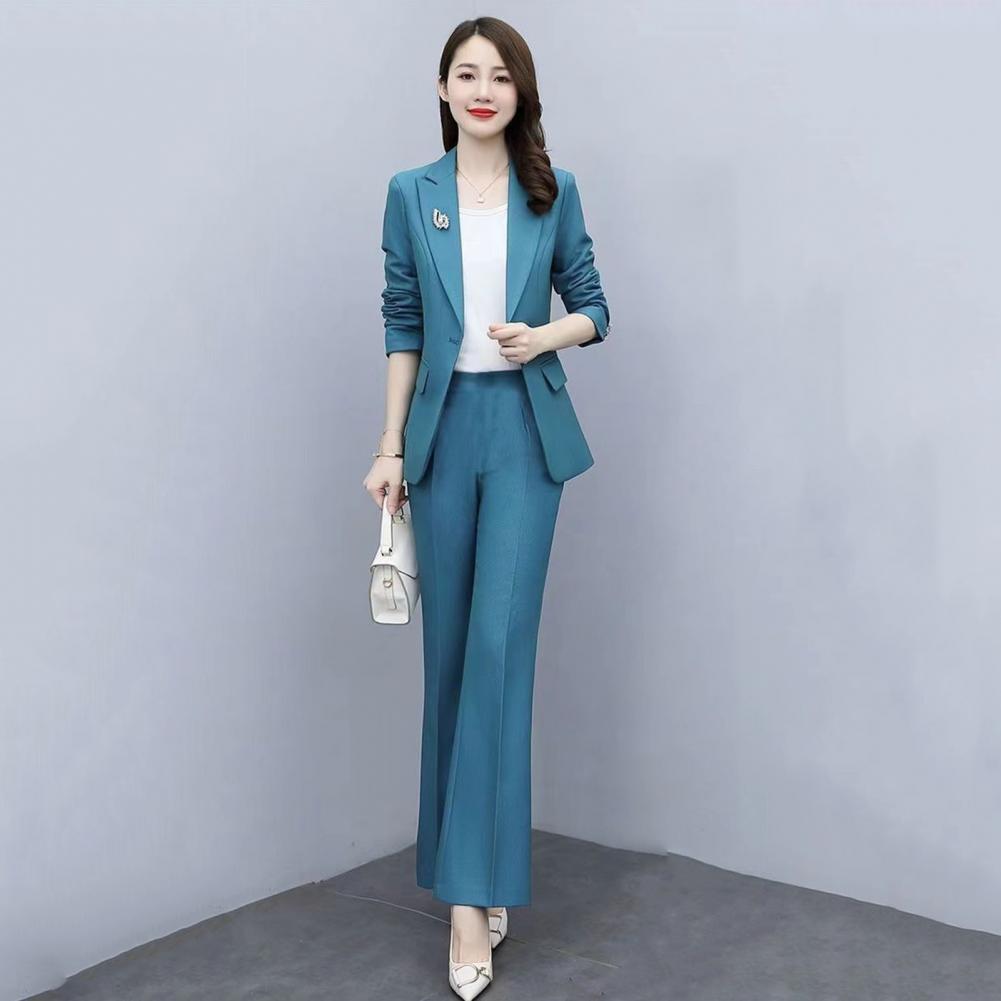 Damski elegancki komplet: mary – Women'S Formal Wear Pants Suit recenzja i cena