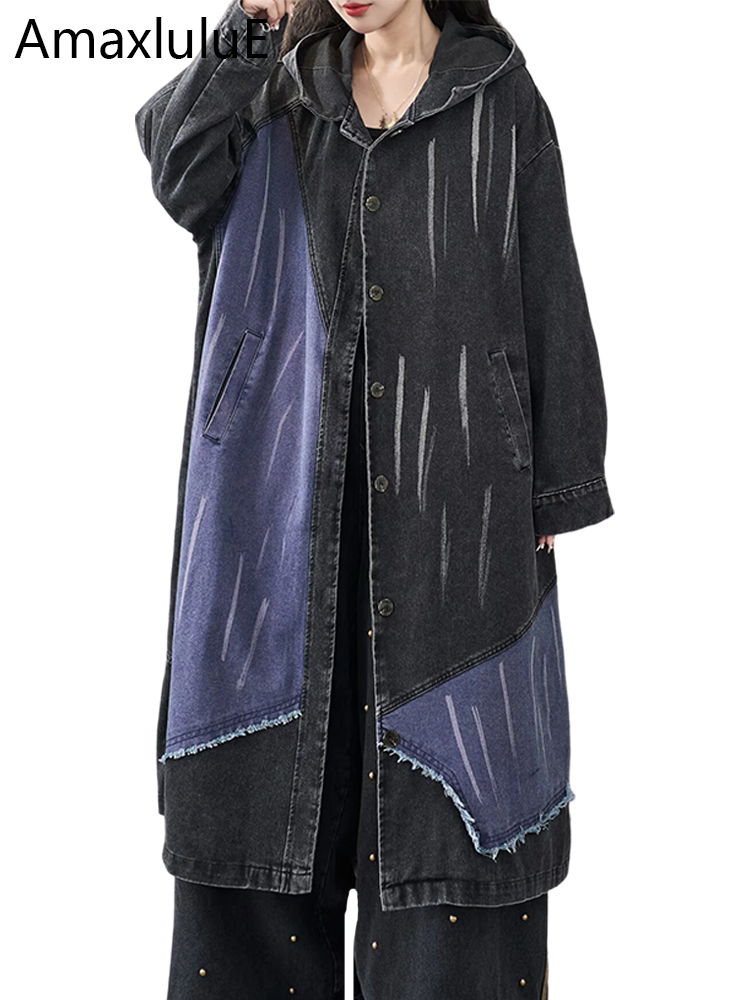 Amax LuluE Jesienny Damski Luź – Trench Coat Formal recenzja i cena